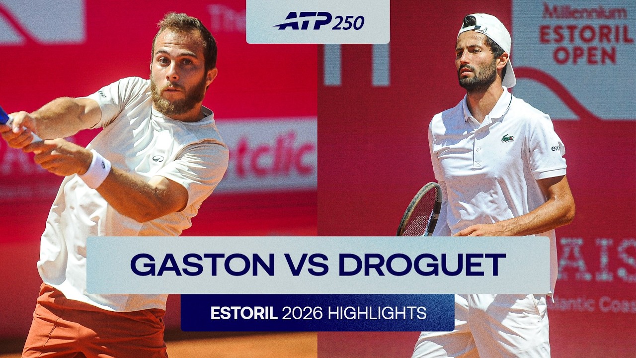 Hugo Gaston vs Titouan Droguet Highlights | Estoril 2026 Round 2