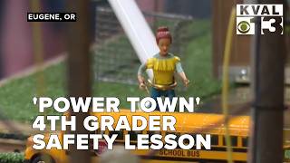 EWEB brings 'Power Town' live-voltage safety lesson to Irving Elementary