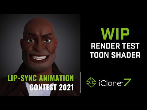 WIP - Render test - Lip-Sync Animation Contest 2021 - iClone7