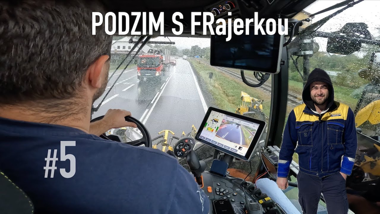 #5 PODZIM S FRajerkou - řezačkou FR650 | část 5. přejezd | New Holland FR650