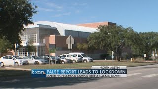 Lanier High School locked down