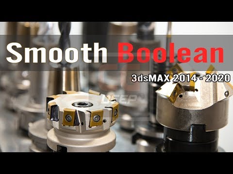 Install Smooth Boolean Plugin in 3d max 2013-2020