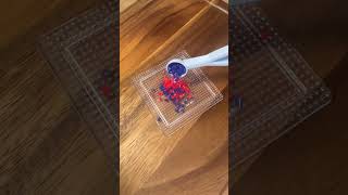 🟥➕🟦 #pixelart #crochet｜メメ　