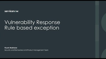 Vulnerable Items: The exception rule