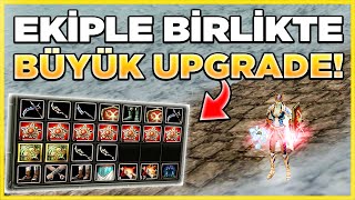 Eki̇ple Bi̇rli̇kte Büyük Upgrade ⚒️🔥 Çanta Bi̇r Anda Sevi̇ye Atladi 😱 Knight Online Zero Resimi