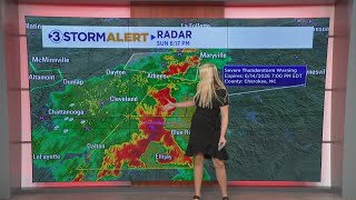Gracie Fuller's Sunday evening weather