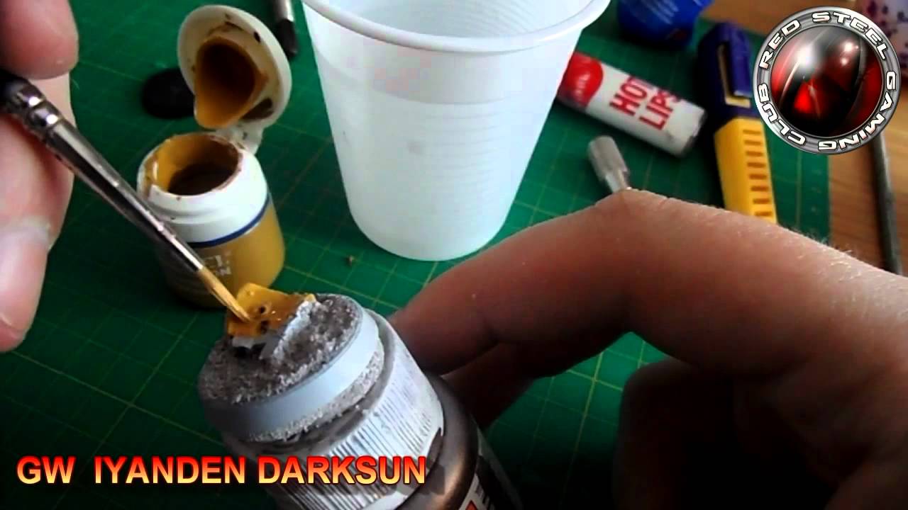 How to paint and model a miniature base the easy way YouTube