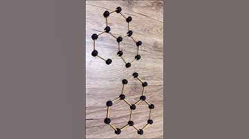 Graphite Structure  #diy #paperclay #shortsfeed #shortvideo #shorts #viral #trending #clay #craft