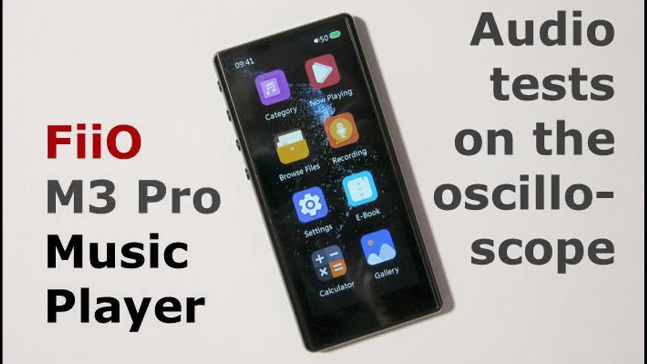 FiiO M3 Pro music player audio test