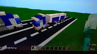 Minecraft Creative Town Plain World Overview (Part 1) (HD)