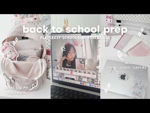 Thumbnail for BACK TO SCHOOL prep 2026 🗒️🖇️: what’s in my backpack, macbook refresh, school essentials + haul