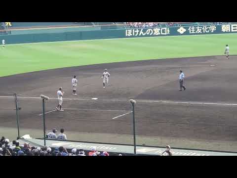 大阪桐蔭高校 松尾汐恩選手　聖望学園戦2本目ホームラン【現地映像】