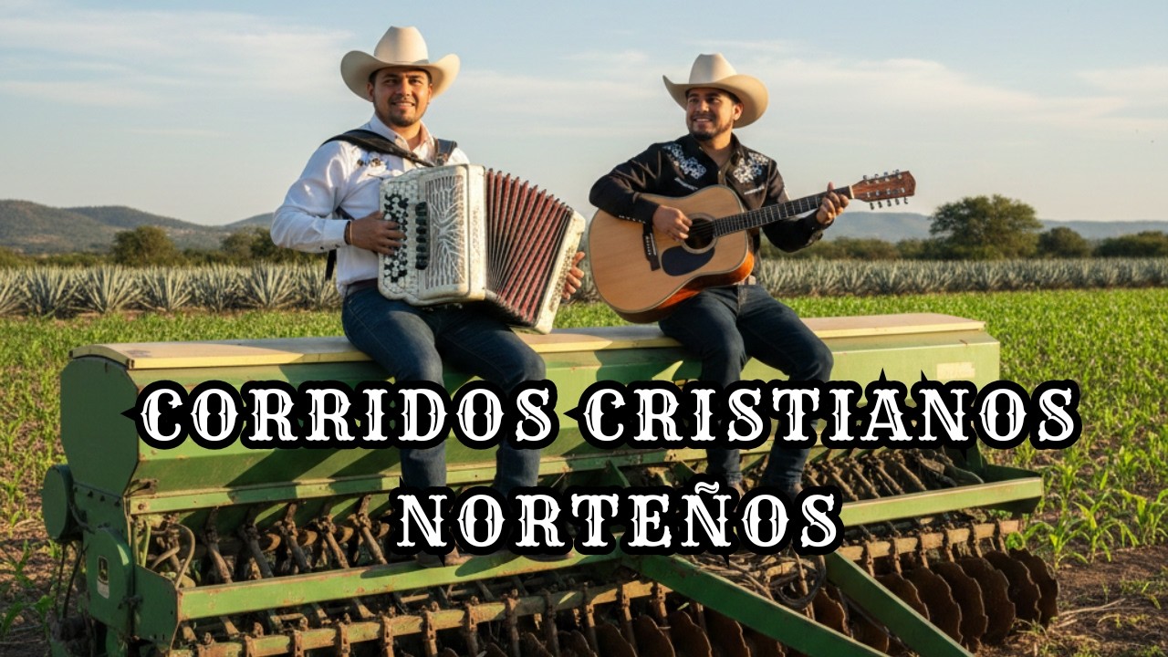 CORRIDOS CRISTIANOS NORTEÑOS,  ACORDEÓN ALABANZA GÓSPEL BÍBLICA EN REGIONAL MEXICANO v11