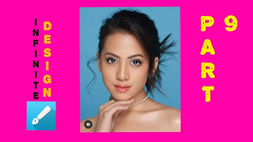 How to make vector art portrait- speed art | infinite design