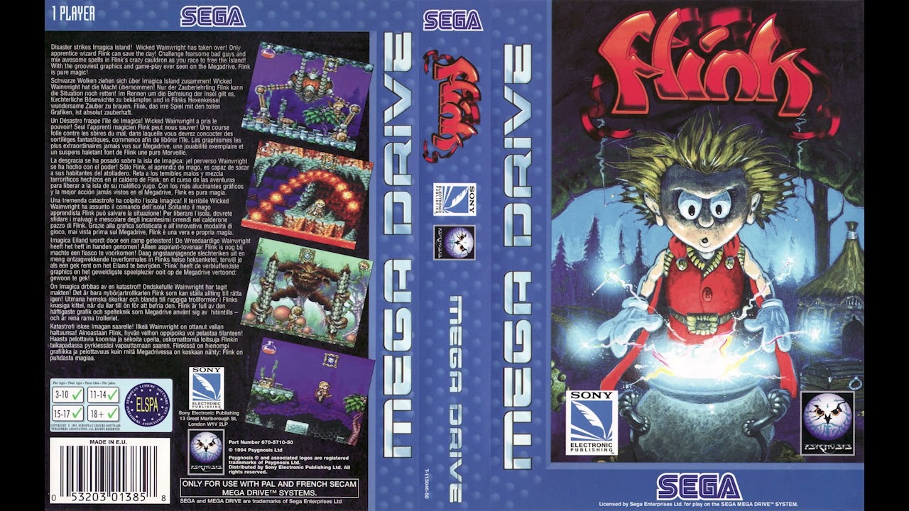 Flink - SEGA GENESIS | Original Sound Track High Quality