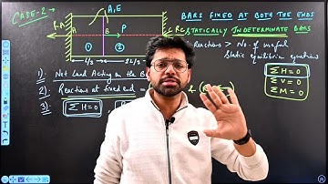 Bars In Series Fixed At Both Ends|Strength Of Materials|IES|GATE|SSC