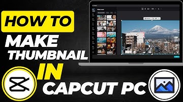 How to Make a Thumbnail in CapCut PC (2025 Guide) | Create YouTube Thumbnails Easily