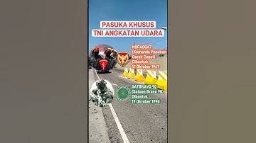 Pasukan khusus TNI AU #shortsfeed #tni #videofyp #fyp #videoshort #tniau #casispolri #kopasgat
