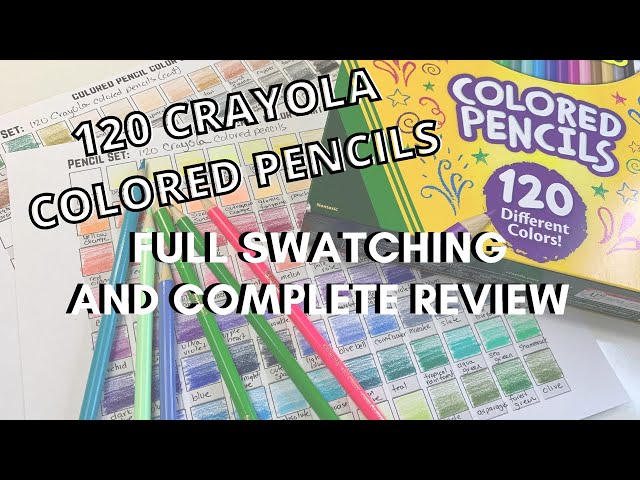 Crayola Color Pencils Review 