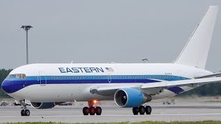 CLASSIC LIVERY! Eastern Boeing 767-200 (B762) departing Montreal (YUL/CYUL)