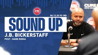 Post-Game Press Conference J B Bickerstaff Pistons vs Pacers 04 12 26