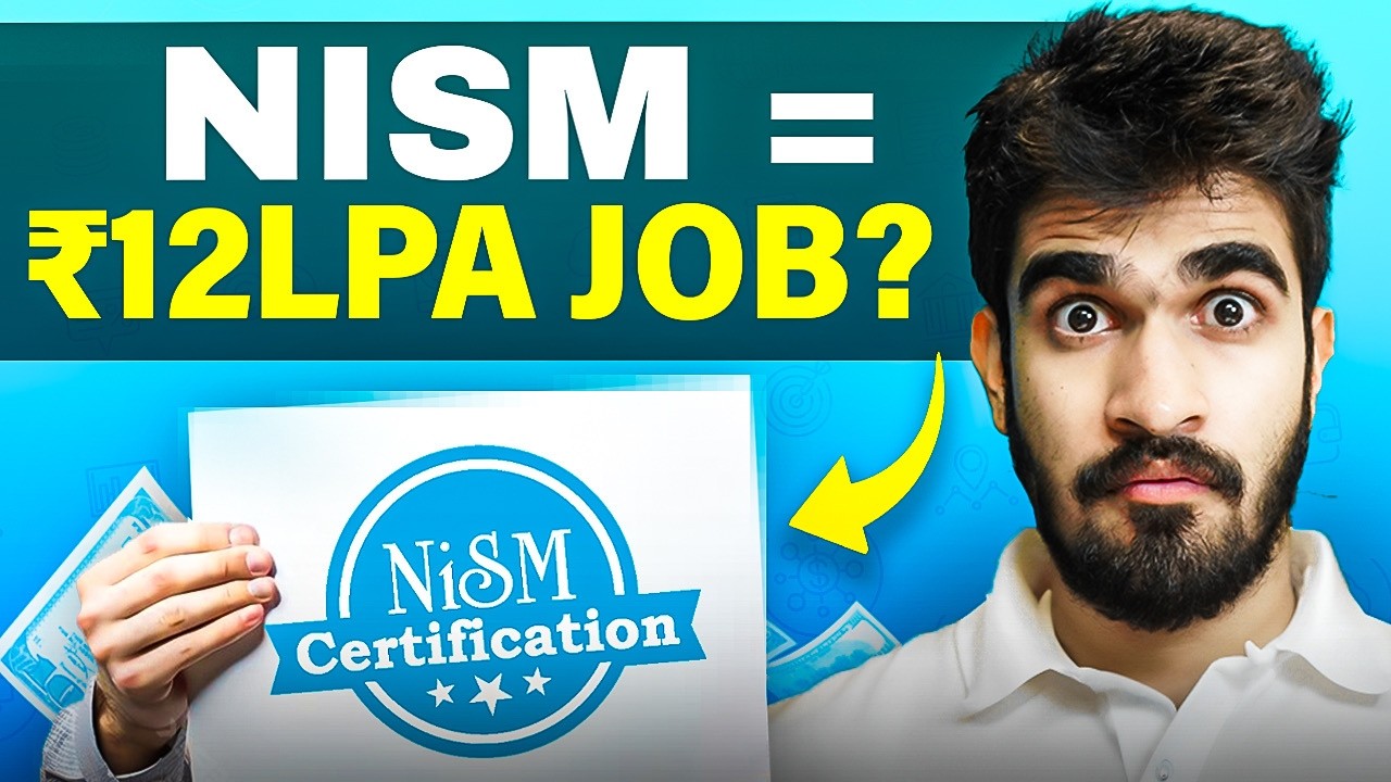 Why NISM Won't Get You a Job: Myth or Reality? | Kushal Lodha