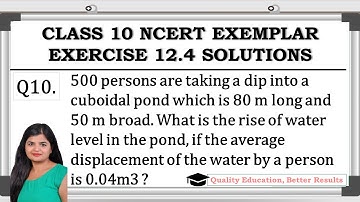Exercise 12.4 Question 10 NCERT Exemplar Class 10 Maths @MathsTeacher