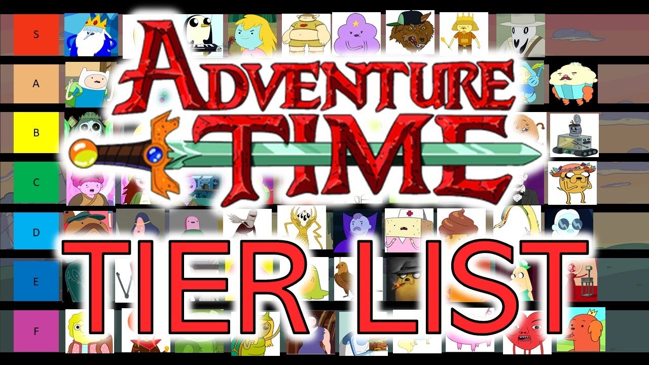 Adventure Time Character Tier List - 85 CHARACTERS! - YouTube