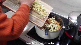 Como hacer sopa de arroz con carne ahumada/rice soup with smoked bone/Geräucherte Knochen-Reis-Suppe