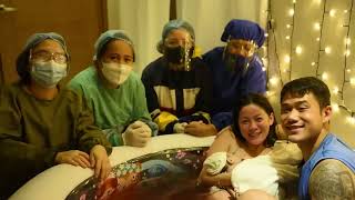 MY WATER BIRTH EXPERIENCE AND SURPRISE GENDER REVEAL