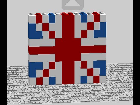 union jack marvel lego
