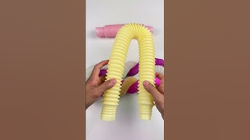 Creating ASMR relaxing Style POP TUBE Sound #diy#satisfyingvideos #relaxing #oddasmr #poptubesounds