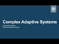 Talk with Director for Master's programme in #Complex #Adaptive #Systems