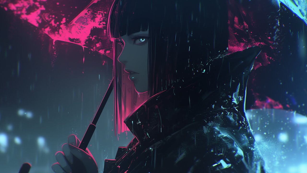 2AM IN THE RAIN | Emotional Dystopian Cyberpunk Mix - ORIVIN