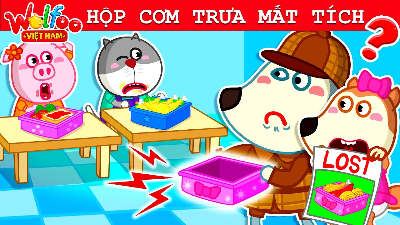 Wolfoo Việt Nam ⭐  Ai Đã Ăn Mất Hộp Cơm Của Lucy? - Luyện Tư Duy Logic Cho Bé | Hoạt hình thiếu nhi