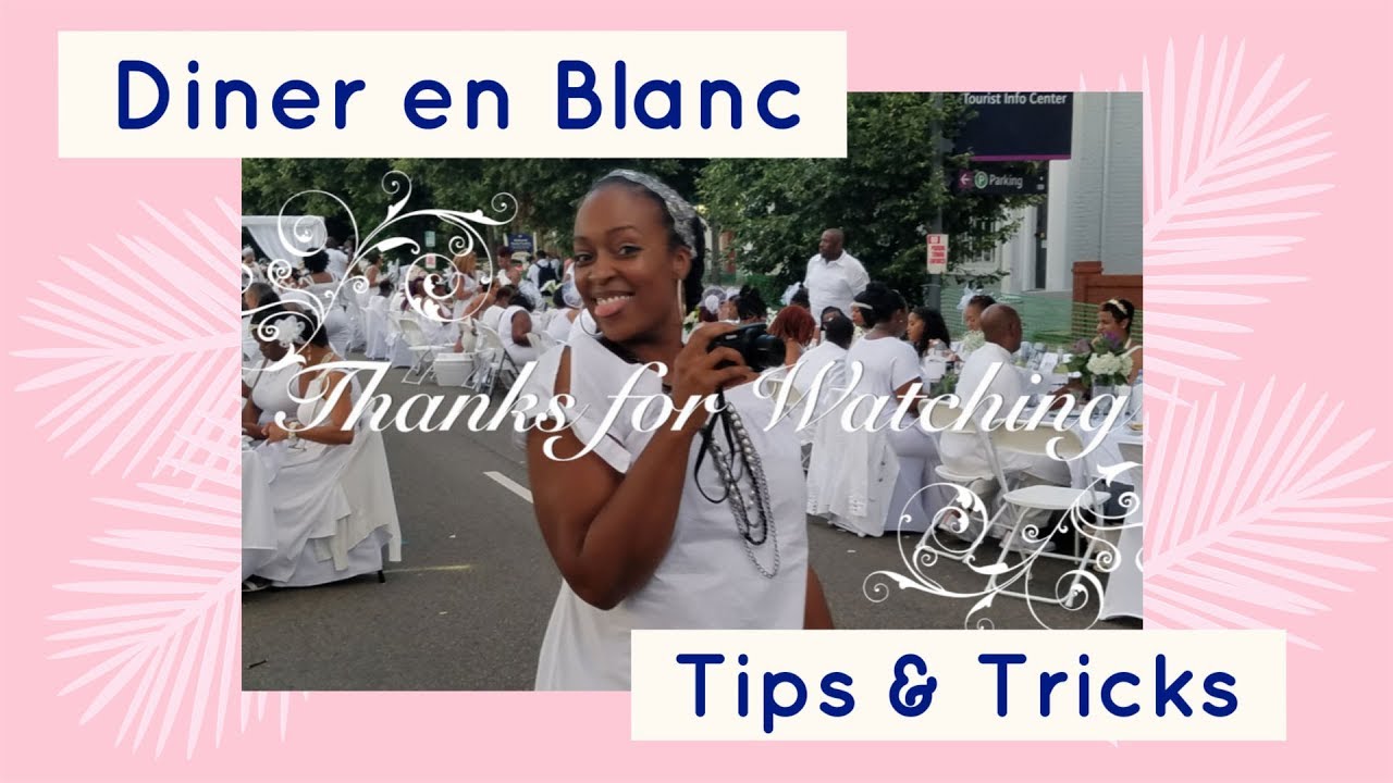 Diner en Blanc Tips and Tricks | Outdoor Dinner Party