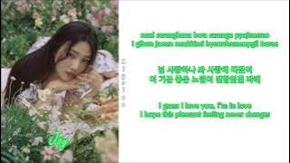JOY (조이) - Je T’aime (Rom-Han-Eng Lyrics)