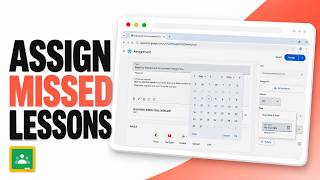 Information How to Post Make-Up Assignments in Google Classroom (Support Missed Lessons) Guide