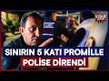 3 Yıl Sonra Yine Alkollü Yakalanan Sürücü, Ehliyeti Alınınca Çılgına Döndü Ortalığı Birbirine Kattı!