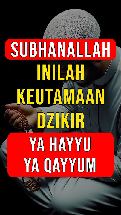 Inilah Keutamaan Dzikir Ya Hayyu Ya Qayyum