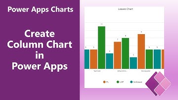 Create Column Chart in Power Apps