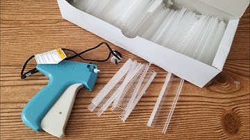 How to use Clothes Tag Attaching Tool Label Gun