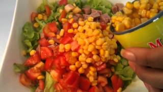 Faire une salade au mais doux - Recette de salade originale screenshot 3