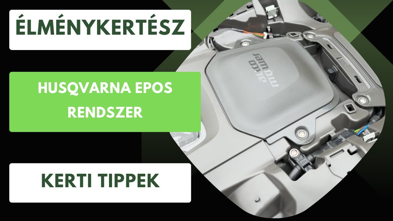 Meglepő, mire képes egy modern robotfűnyíró határoló vezeték nélkül!