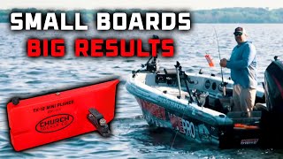 Pro Fishing Tips for Using the Church Tackle TX-12 Planer Board -Interesting Mods - Catch More Fish!