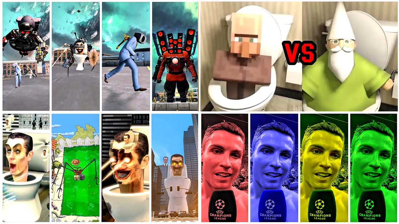 SKIBIDI TOILET MEGA BATTLE🎶