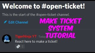 Swayde | How to make ticket system | Learn from the devs