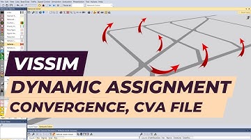 Vissim Tutorial - Dynamic assignment - Convergence, CVA file