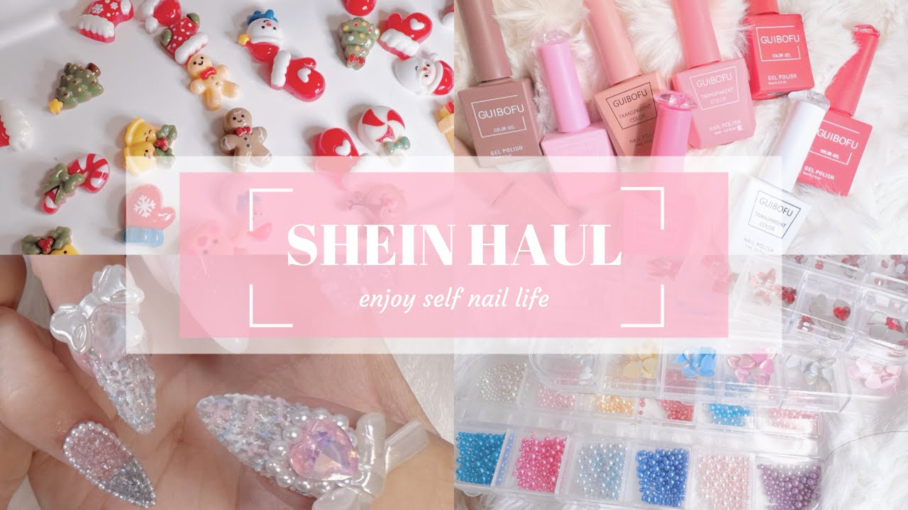 【SHEIN購入品】ネイル用品約100点2万円分爆買い！！！！