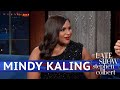 Mindy Kaling Met With Stephen's Staff For 'Late Night'